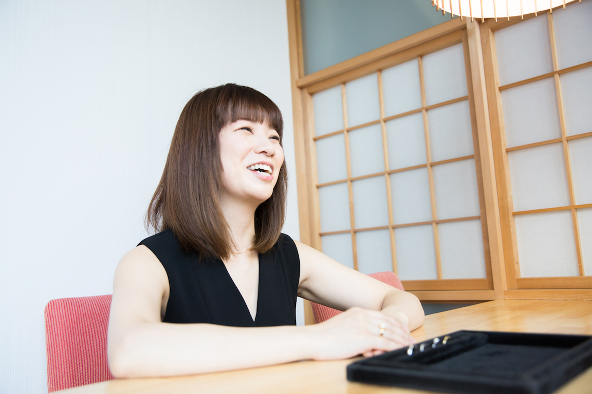 小寺里奈様 インタビュー風景