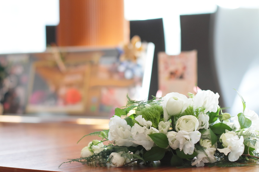 結婚式のウエルカムディスプレイ（イメージ）