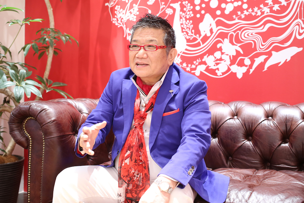 安本代表インタビュー写真