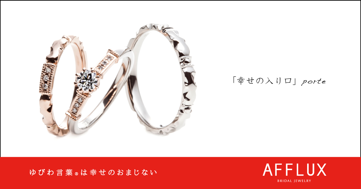 porte ゆびわ言葉 ®: 幸せの入り口