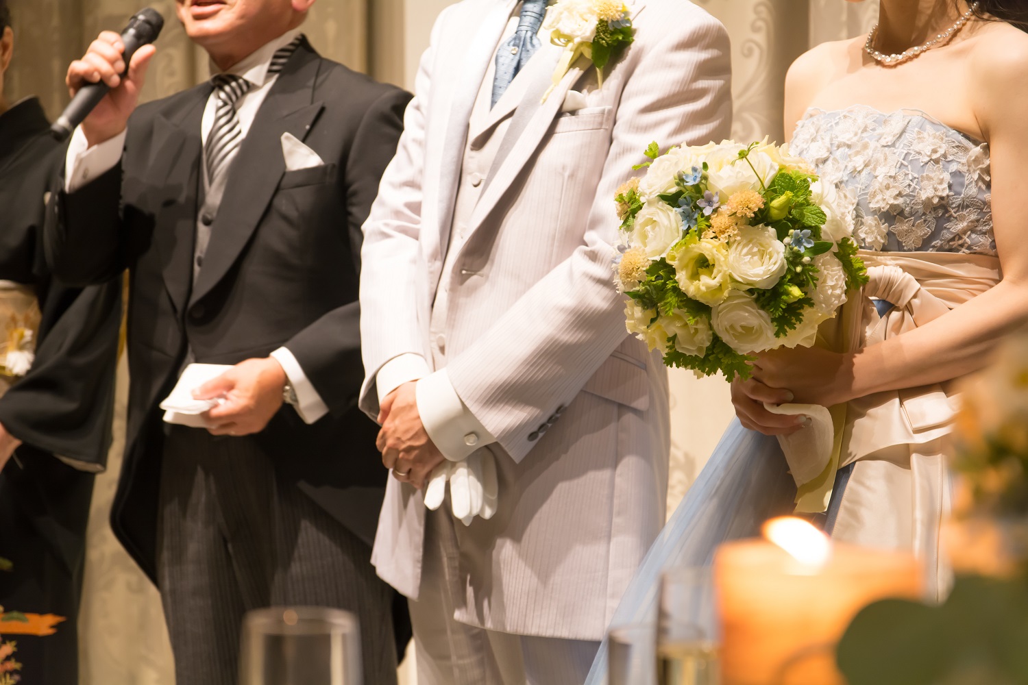 結婚式の親族代表挨拶