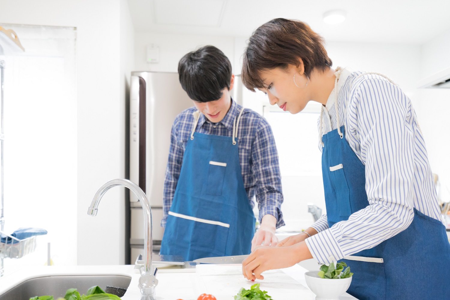 料理の花嫁修業＆花婿修行