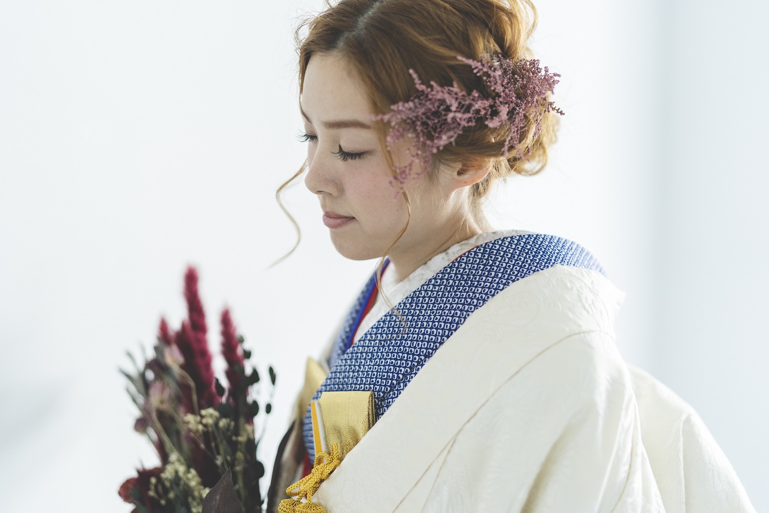 和装花嫁の髪型について